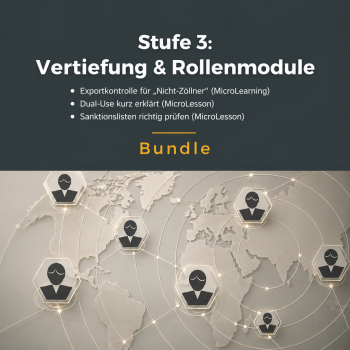 Vertiefungspaket Exportkontrolle