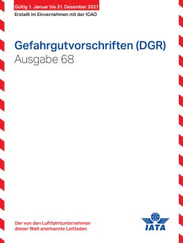 IATA Gefahrgutvorschriften 2027 – 68. Ausgabe, Buch, deutsch