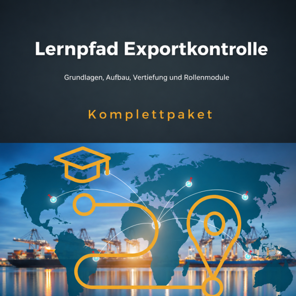Lernpfad Exportkontrollen Stufe 1 bis 3 Komplettpaket