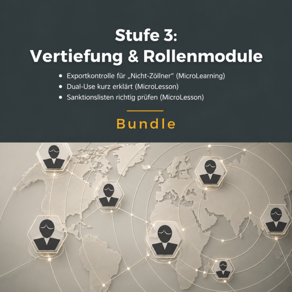 Vertiefungspaket Exportkontrolle