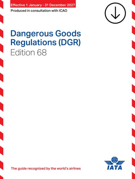 IATA Gefahrgutvorschriften 2027, 68. Ausgabe, Online-Version, englisch