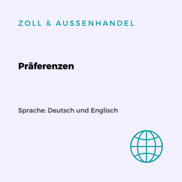 Praeferenzen